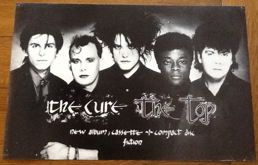 Cure The Top Original Fiction Record Company Promo Poster 1984