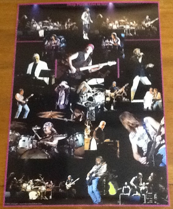 Deep Purple Live In Italy Original Musicbox Poster 2004