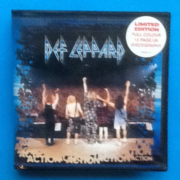 Def Leppard Action Limited Edition 3 Track CD Box Phonogram 1994