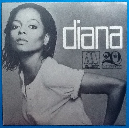 Diana Ross Diana Promo Sticker 1980