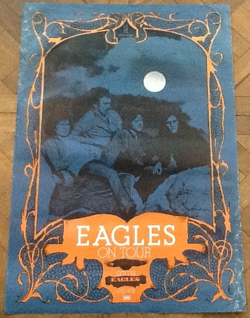 Eagles Desperado Original Promo & Concert Poster Royal Festival Hall London 1973