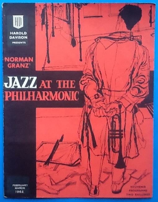 Ella Fitzgerald Concert Programme Norman Grant "Jazz at the Philharmonic" UK Tour 1962