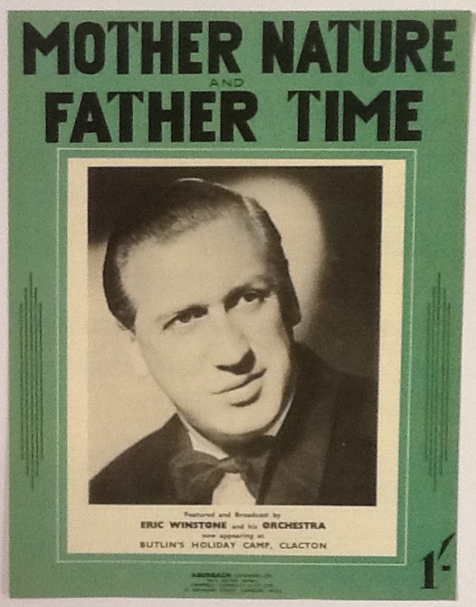 Eric Winstone Mother Nature And Father Time Original Mint Sheet Music 1952