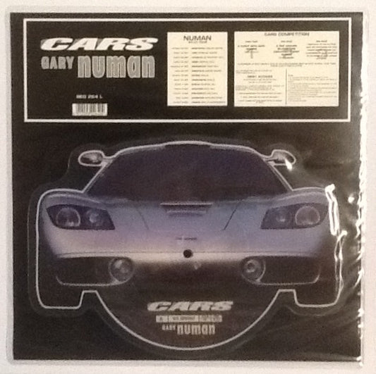 Gary Numan Cars NMint 2 Track 7” Shaped Picture Disc UK 1993