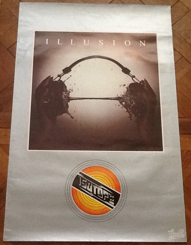 Isotope Illusion Original Record Company Promo Poster 1974