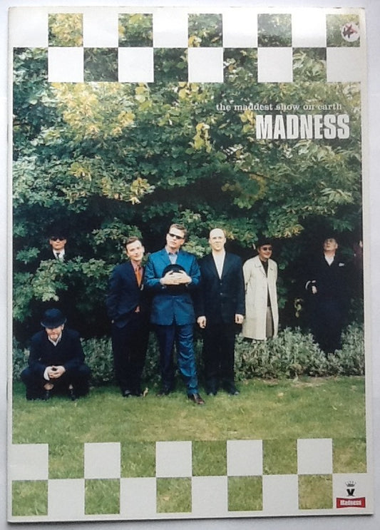 Madness Original Concert Programme Maddest Show on Earth Tour 1999