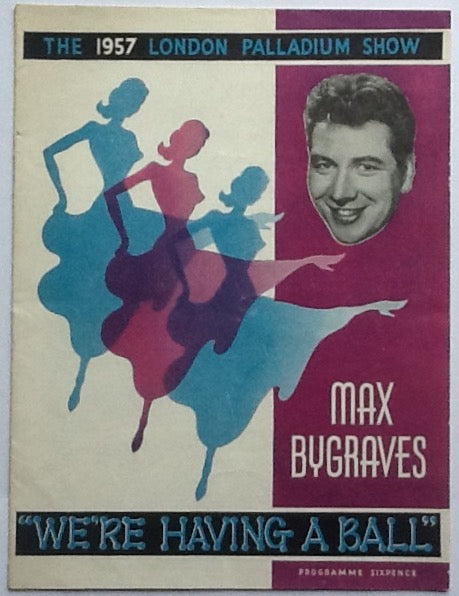 Max Bygraves Kaye Sisters Original Concert Programme London Palladium 1957