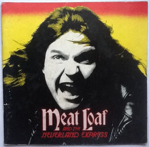 Meat Loaf Original Concert Tour Programme Neverland Express Tour 1982