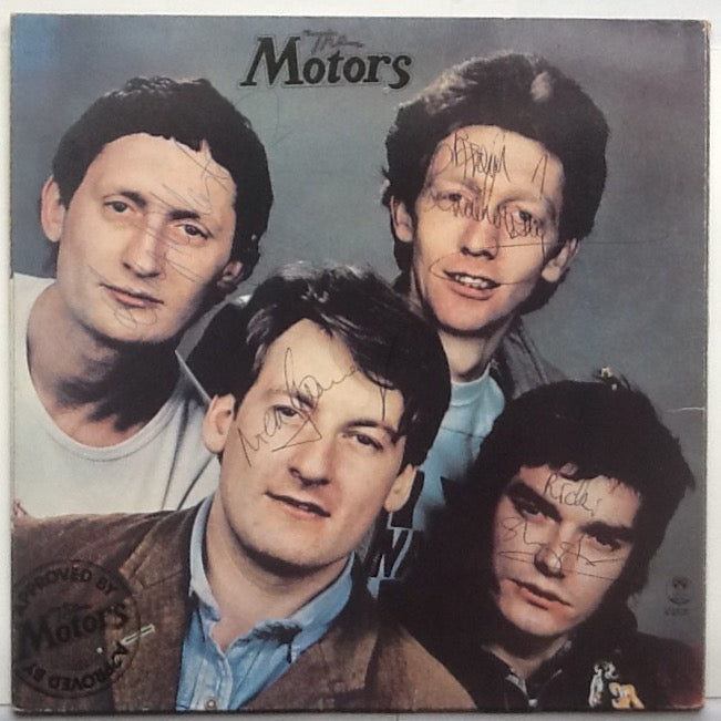 Motors Approved by the Motors Fully Signed Autographed Album LP Cover 1978