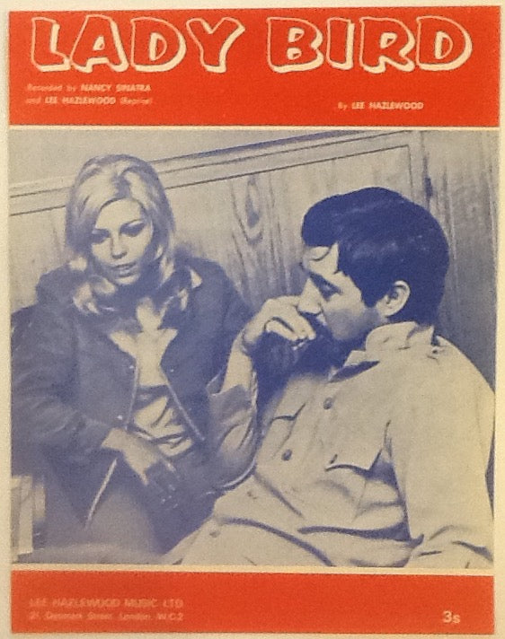 Nancy Sinatra and Lee Hazlewood Lady Bird Original Mint Sheet Music 1967