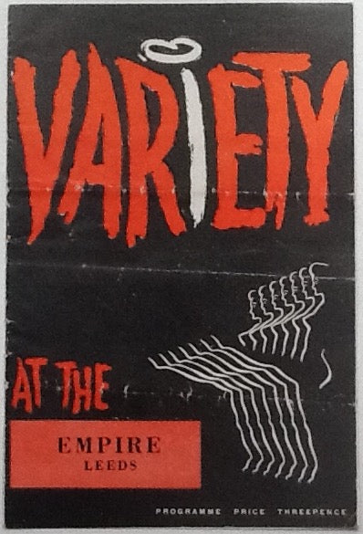 Oreste Kirkop Original Concert Programme Empire Theatre Leeds 1959
