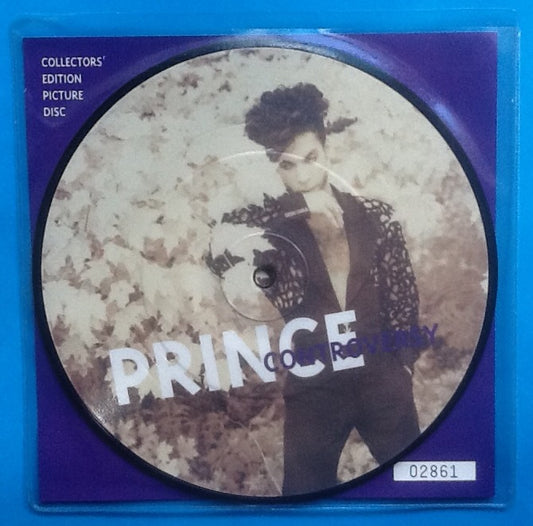 Prince Controversy 7" Vinyl Single Numbered Limited Edition Picture Disc 1993