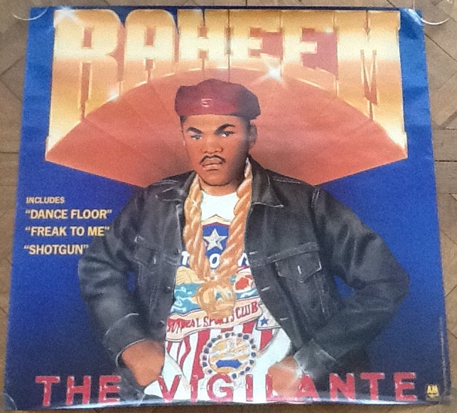 Raheem The Vigilante Original Promo Poster A&M Records 1988