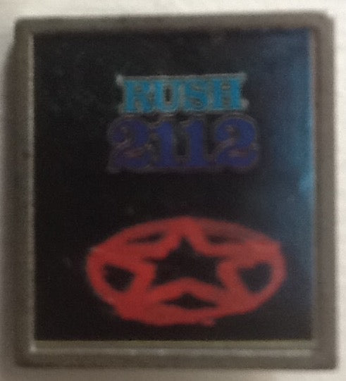 Rush 2112 Original Metal - Enamel Pin Badge 1970s
