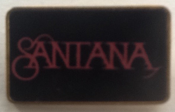 Santana Original Metal - Enamel Badge PIn 1970s