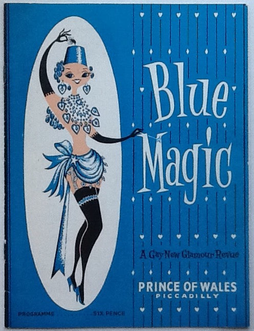 Shirley Bassey Tommy Cooper Original Concert Programme Blue Magic Prince of Wales Theatre London 1959