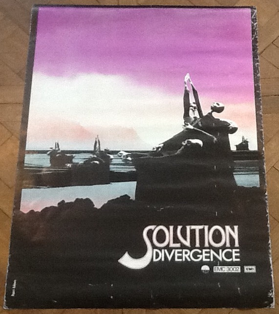 Solution Divergence Original EMI Promo Album Poster UK 1972