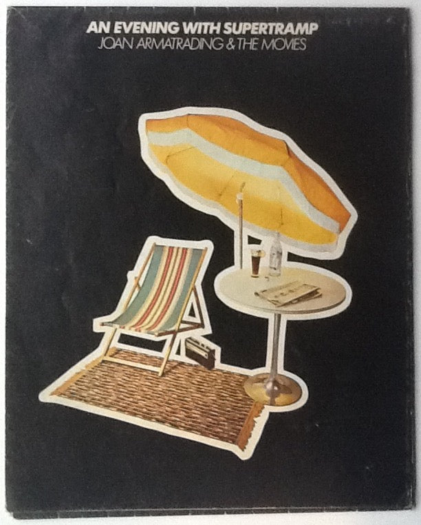 Supertramp Joan Armatrading Signed Autographed Concert Poster Programme UK Tour 1975