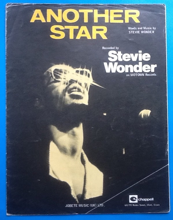 Stevie Wonder Another Star Sheet Music 1976