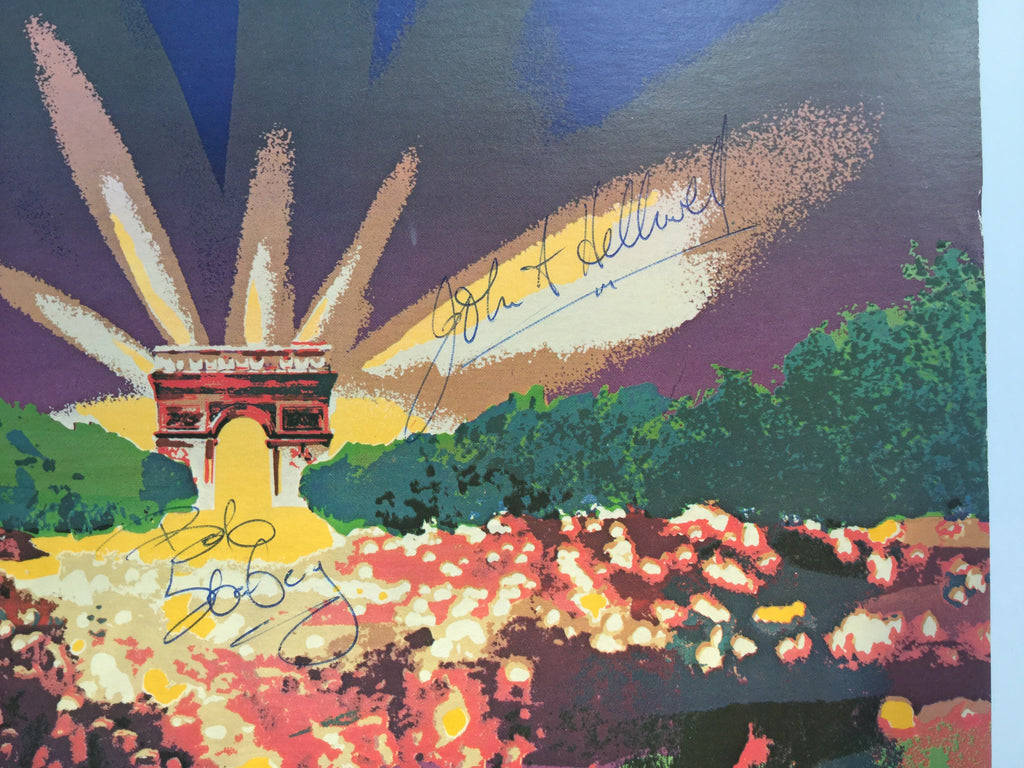 Supertramp Paris Original Signed Autographed Vinyl Album LP 1980