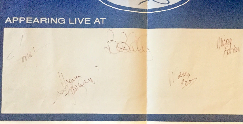 Magnum Rock Art Autographed Signed Generic Concert Poster 1994