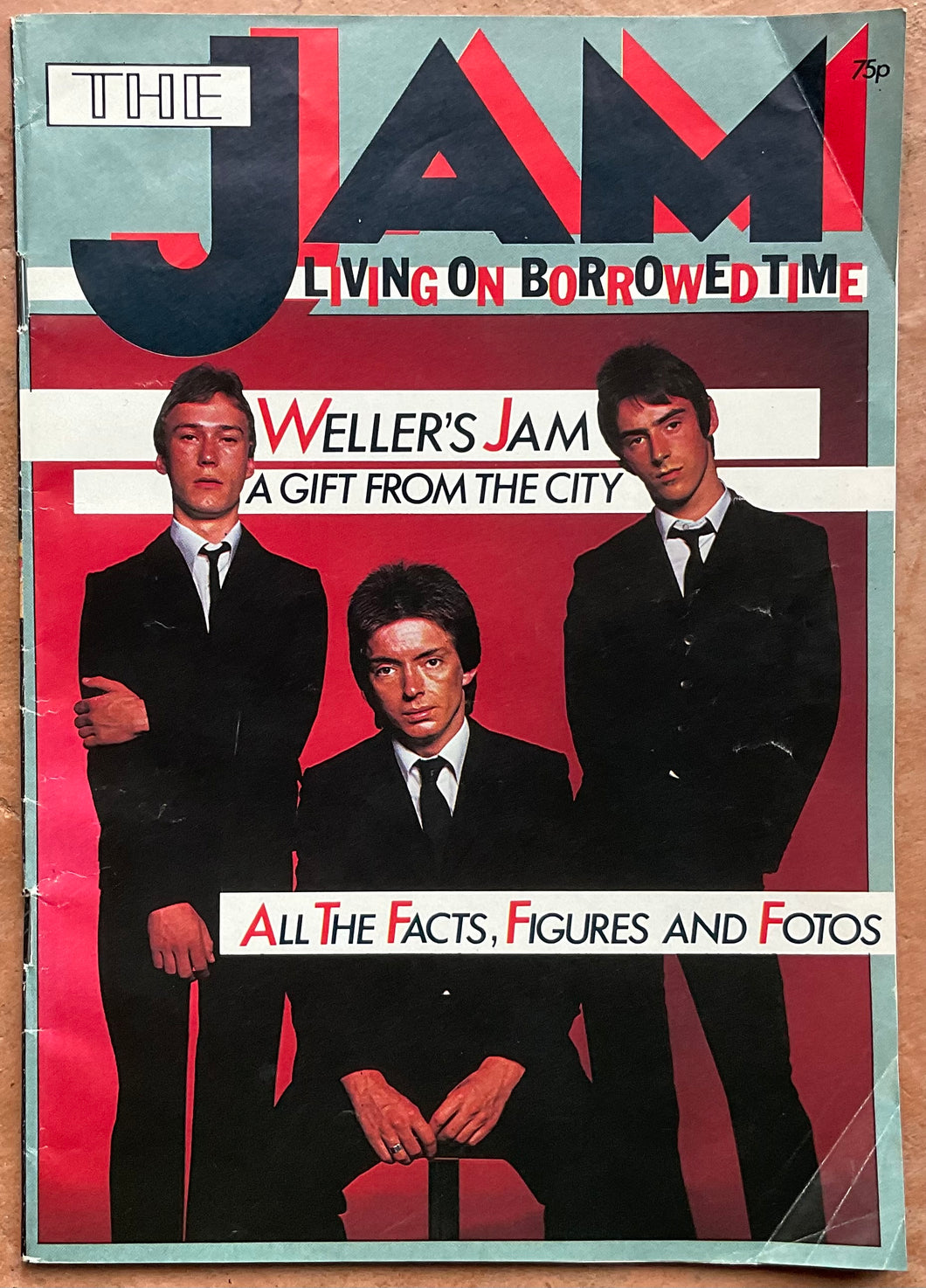 Jam Living on Borrowed Time Original Magazine U.K. 1982