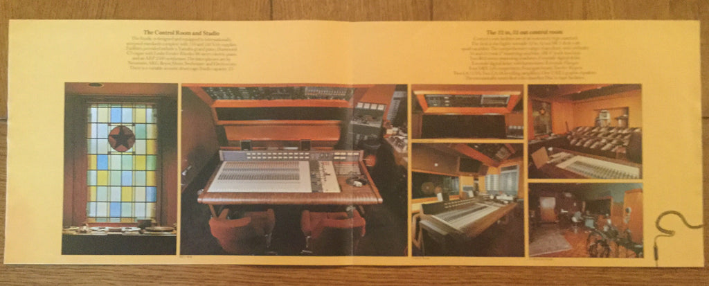 Beatles John Lennon Ringo Starr Original Rare Startling Studios Tittenhurst Park 8 Page Brochure 1973