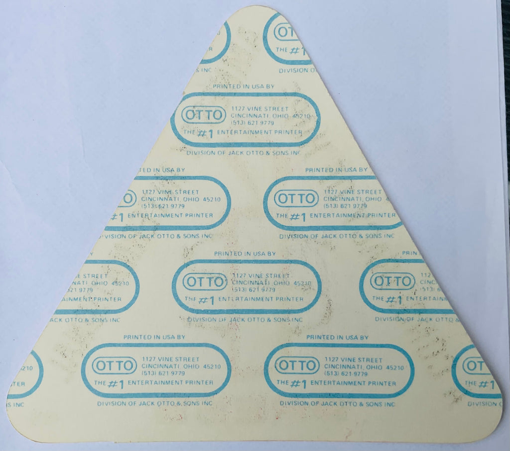 U2 Police Peter Gabriel Original Unused Backstage Concert Pass Ticket Conspiracy of Hope U.S. Tour 4-15th Jun 1986