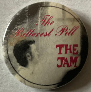 Jam The Bitterest Pill Original Metal Concert Button Pin Badge 1970/80s