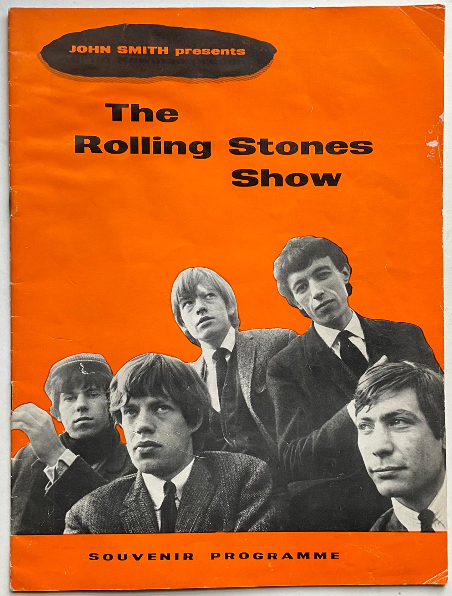 Rolling Stones Original Concert Programme U.K. Tour 1964