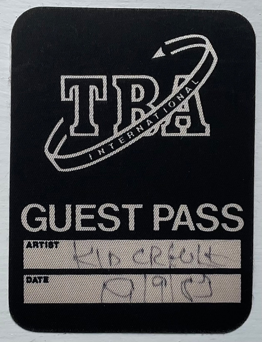Kid Creole Original Unused Concert Backstage Pass Ticket Hammersmith Odeon London 19th September 1983