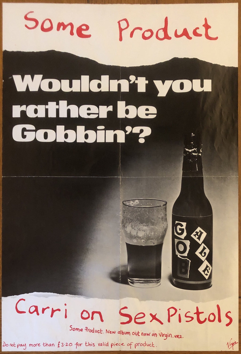 Sex Pistols Some Product Carri On Original Set of 5 Promo Posters Virgin 1979