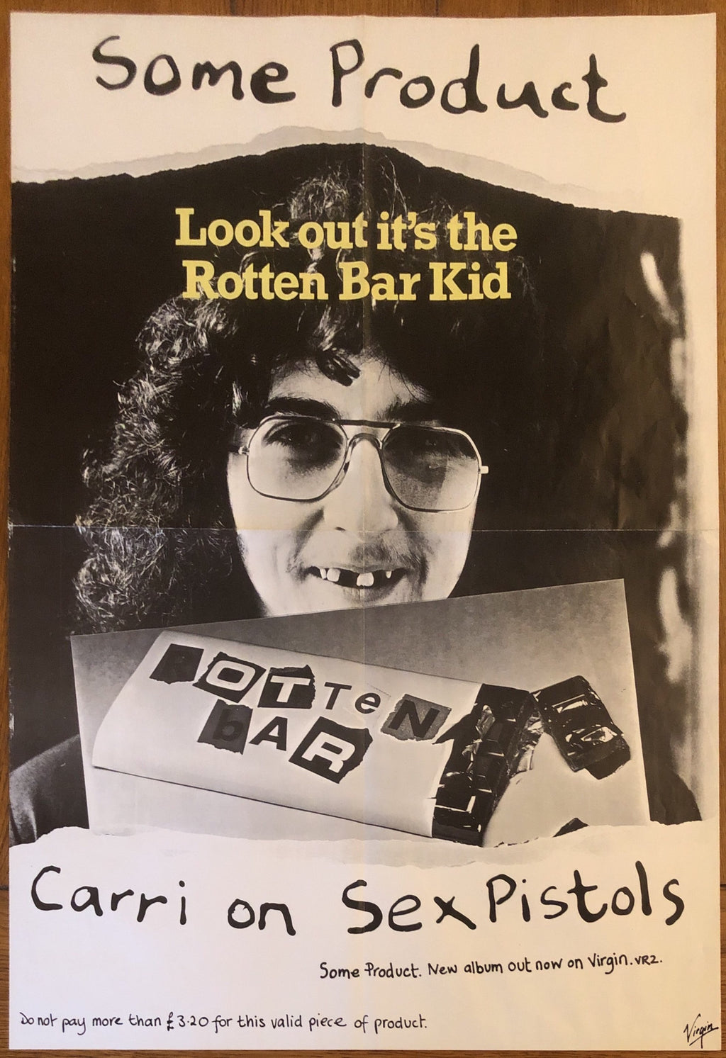 Sex Pistols Some Product Carri On Original Set of 5 Promo Posters Virgin 1979