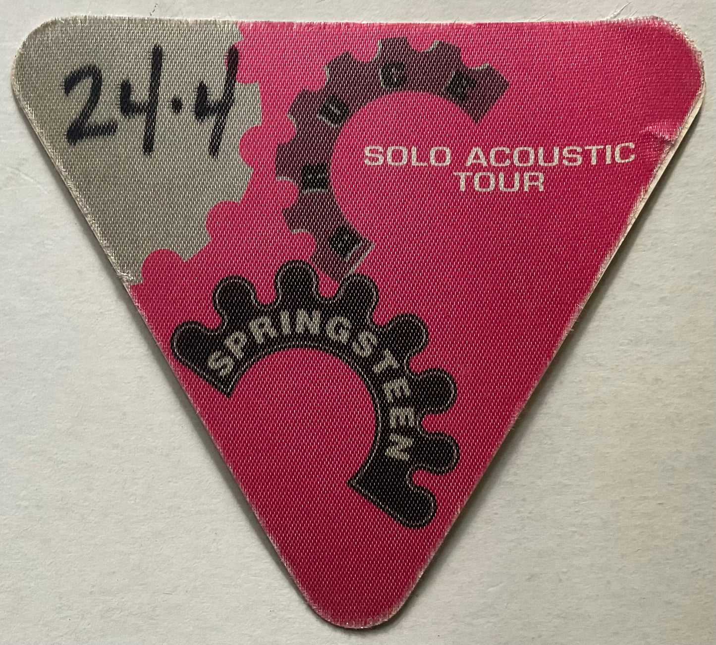Bruce Springsteen Original Unused Concert Tour Backstage Pass Ticket Brixton Academy London 24th Apr 1996
