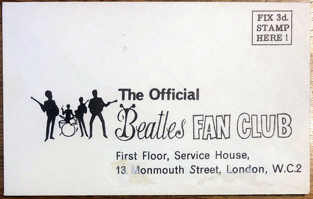 Beatles Original Concert Handbill Flyer Wimbledon Palace London 14th Dec 1963