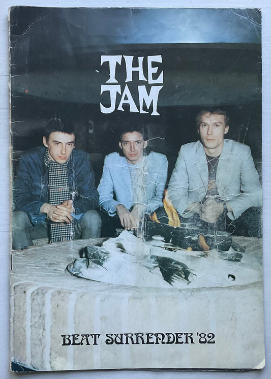 Jam Signed Autographed Beat Surrender Tour Programme 1982