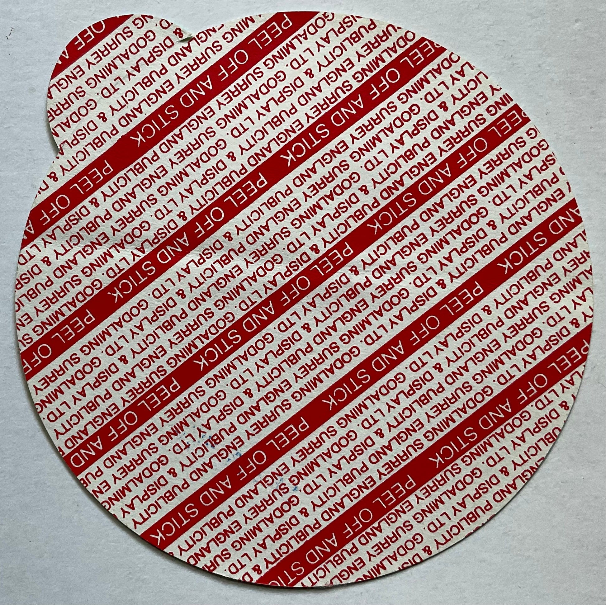 Peter Gabriel Original Unused Backstage Concert Pass Ticket Richfield Coliseum 18th Nov 1986