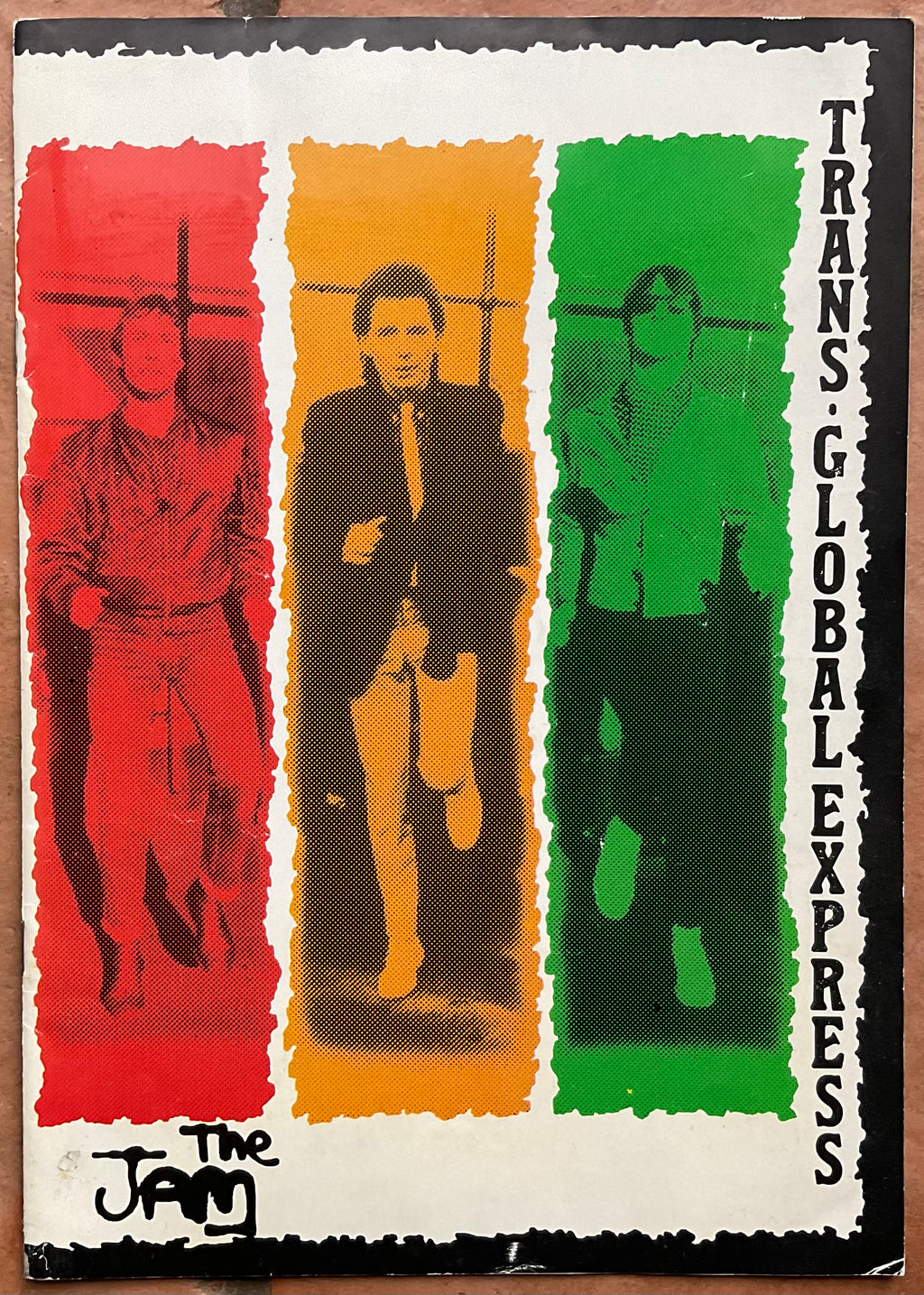 Jam Original Concert Programme Trans Global Express Tour 1982