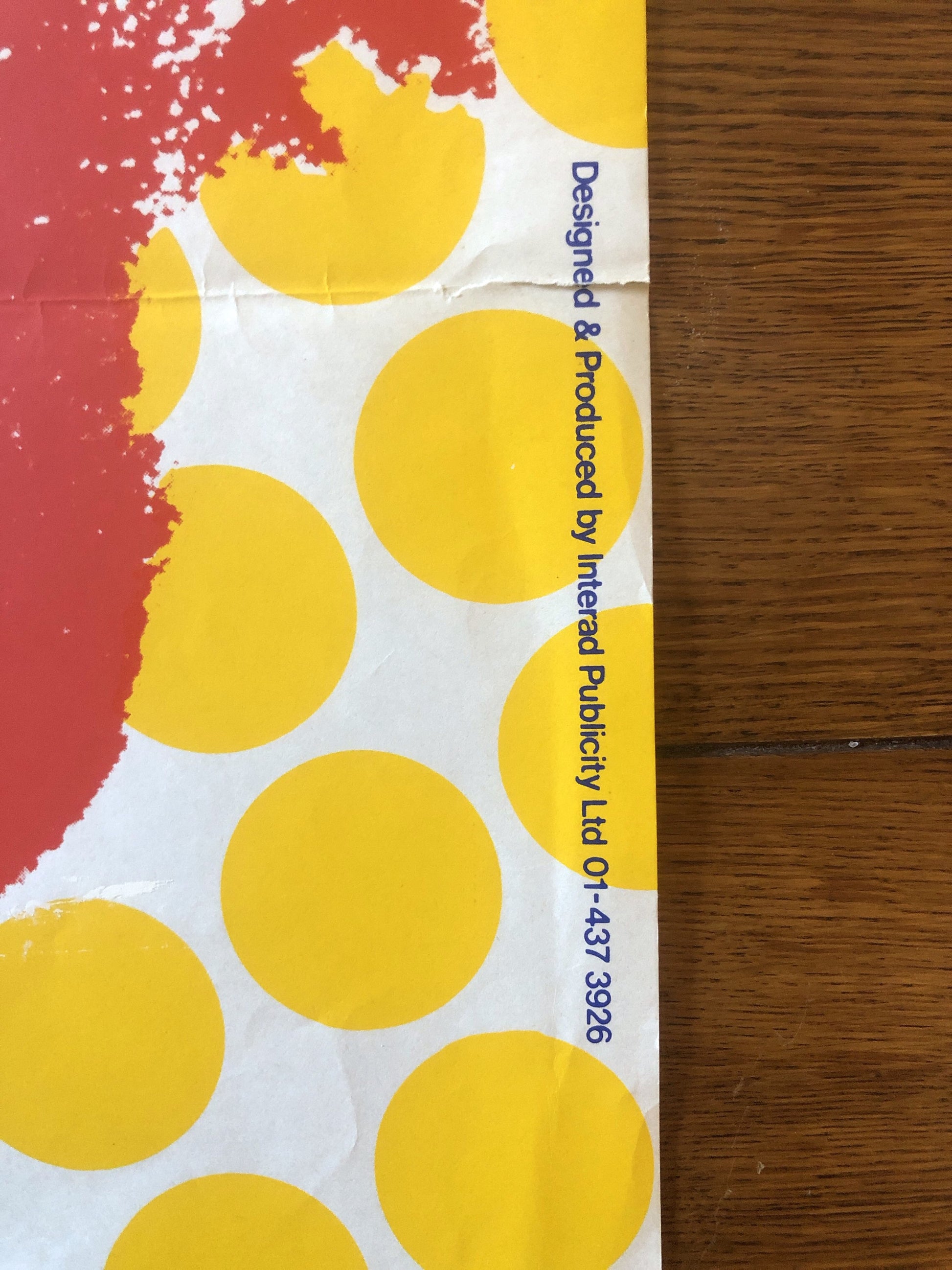 Tom Paxton Original Concert Tour Gig Poster Leas Cliff Hall Folkestone 23rd Oct 1972