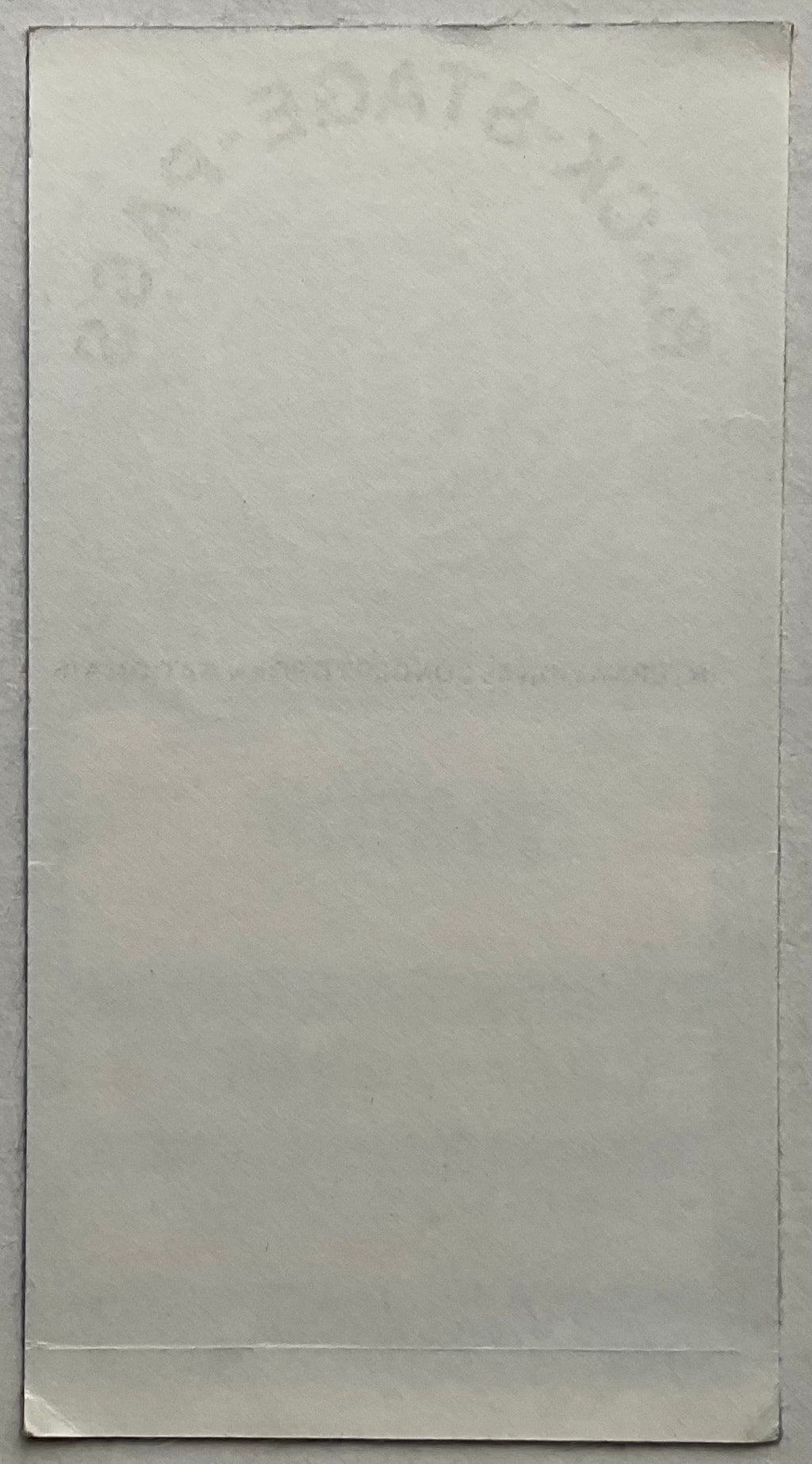 Boston Original Unused Concert Backstage Pass Ticket Falconer Salen Copenhagen 20th Sept 1979