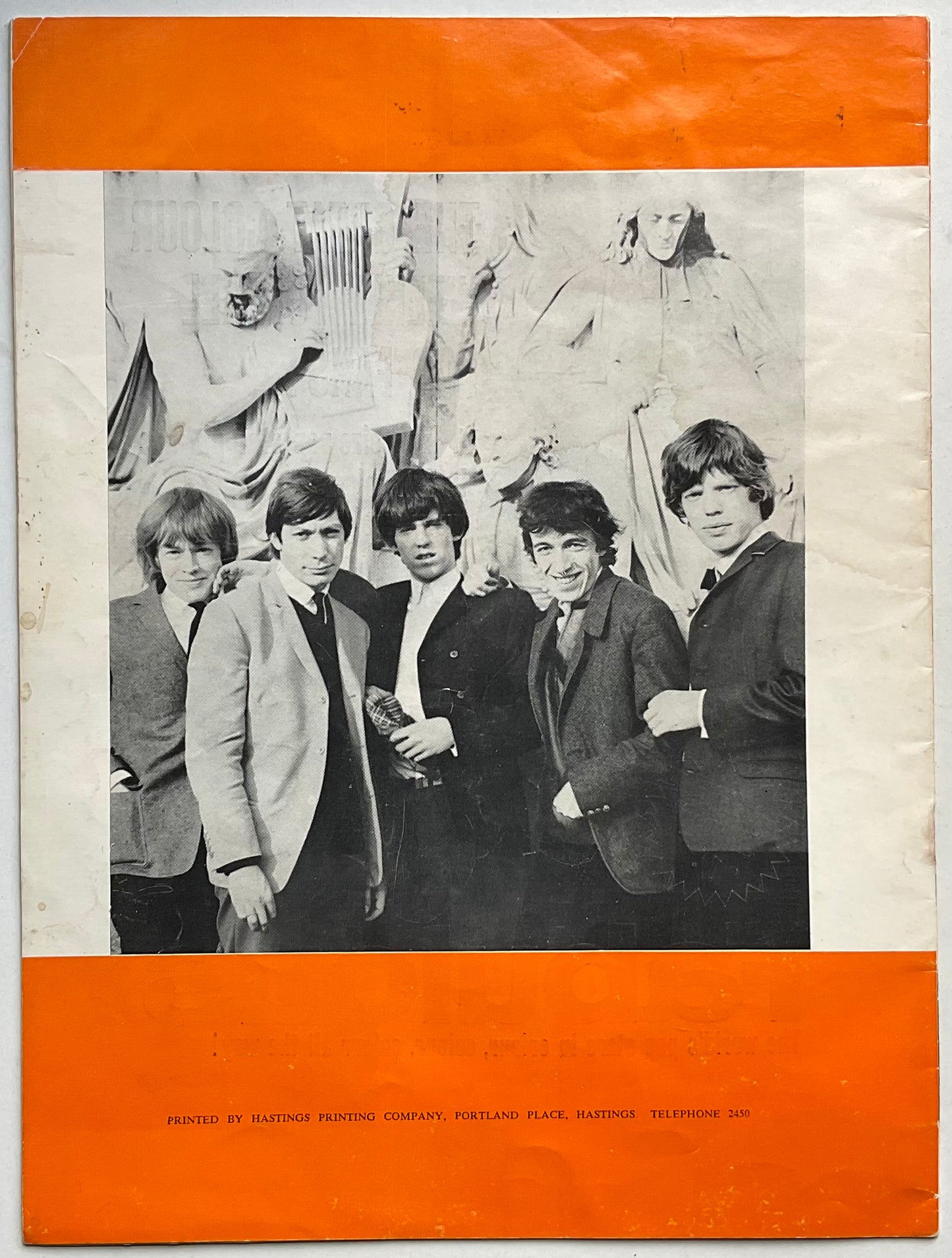 Rolling Stones Original Concert Programme U.K. Tour 1964