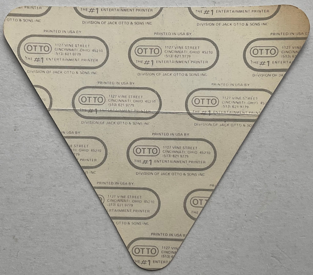 Genesis Original Unused Concert Backstage Pass Ticket Phoenix 1987