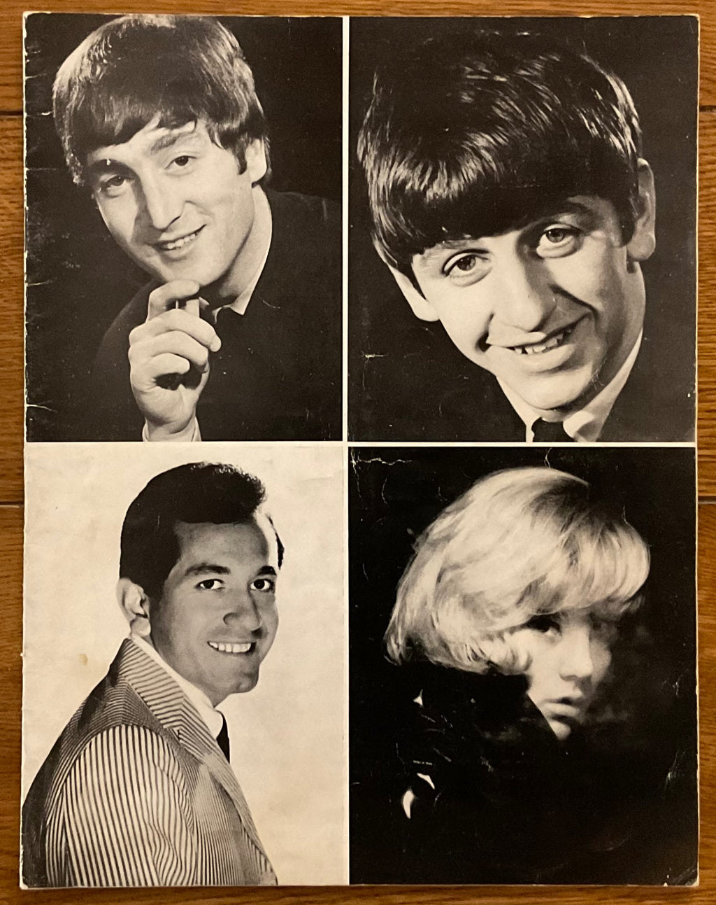 Beatles Original Concert Programme Paris 1964