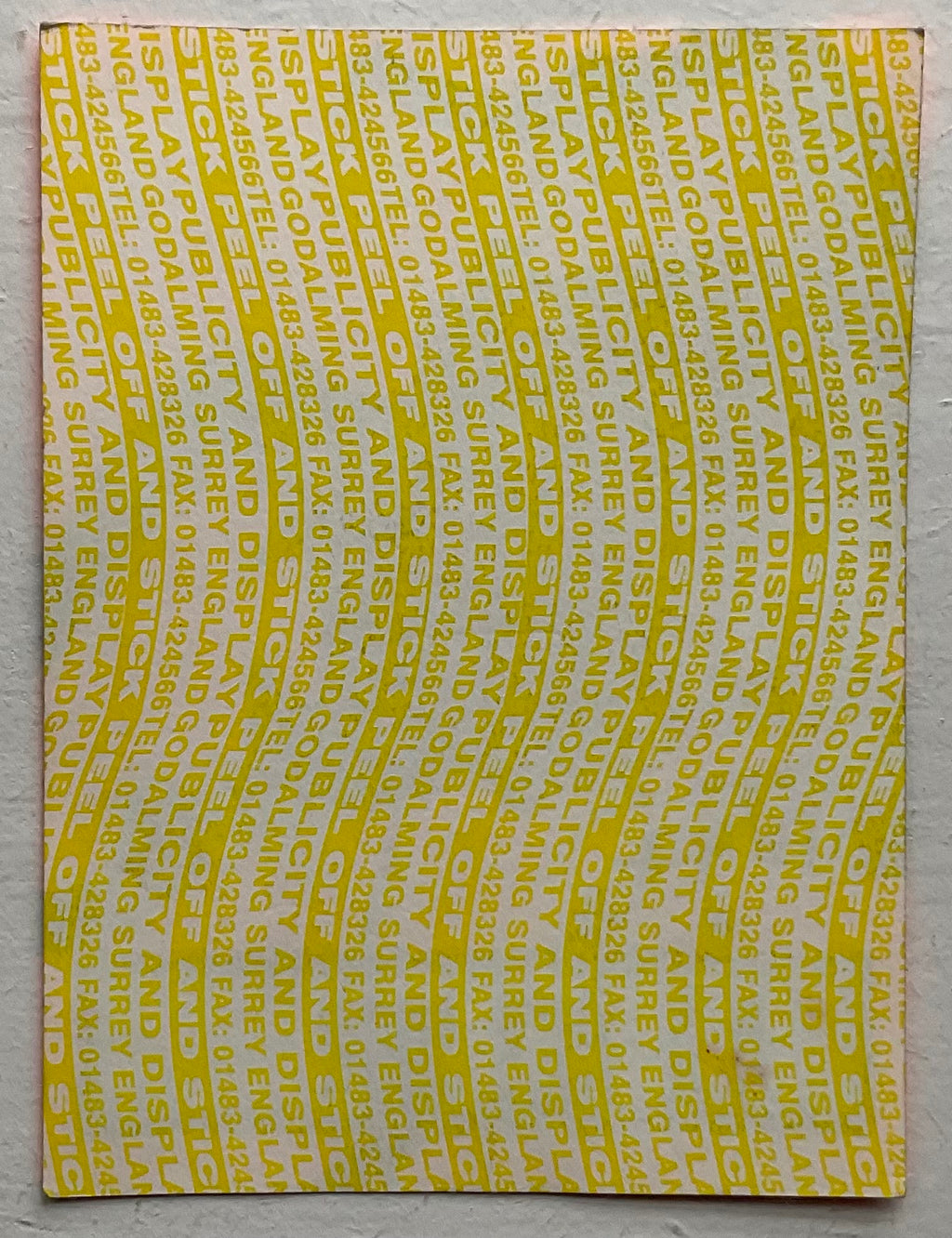 Massive Attack Original Unused Concert Backstage Pass Ticket MEN Arena Manchester 8th Dec 1998