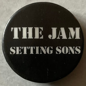 Jam Setting Sons Original Concert Metal Button Pin Badge 1970/80s