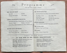Load image into Gallery viewer, Little Roza Dickie Valentine NME Poll Winners Concert Programme Royal Albert Hall London 13th Feb 1955