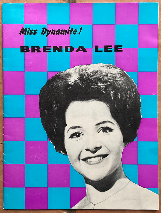 Brenda Lee Bachelors Original Concert Programme UK Tour Mar 1963