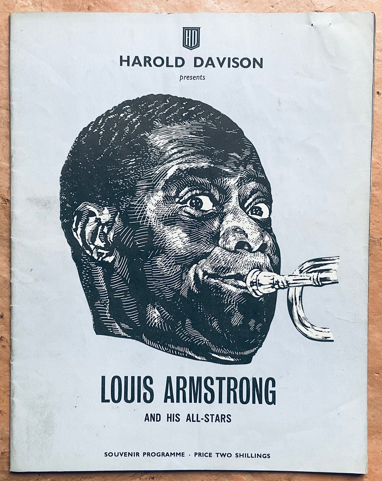 Louis Armstrong Original Concert Programme UK Tour 1959